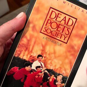 Dead Poets Society VHS‎ Tape with Robin Williams Previously Owned